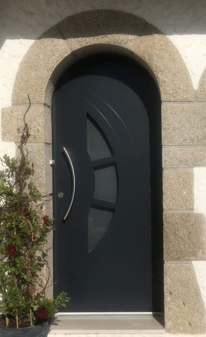 Portes d'entrée en aluminium Morbihan
